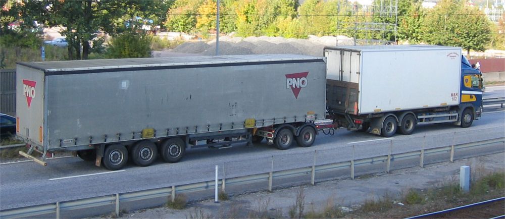 Gigaliner auf deutschen Straßen