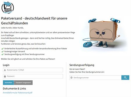 Sendungsmanagement-Tool
